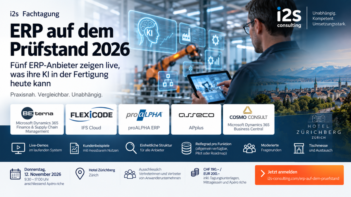 ERP Prüfstand